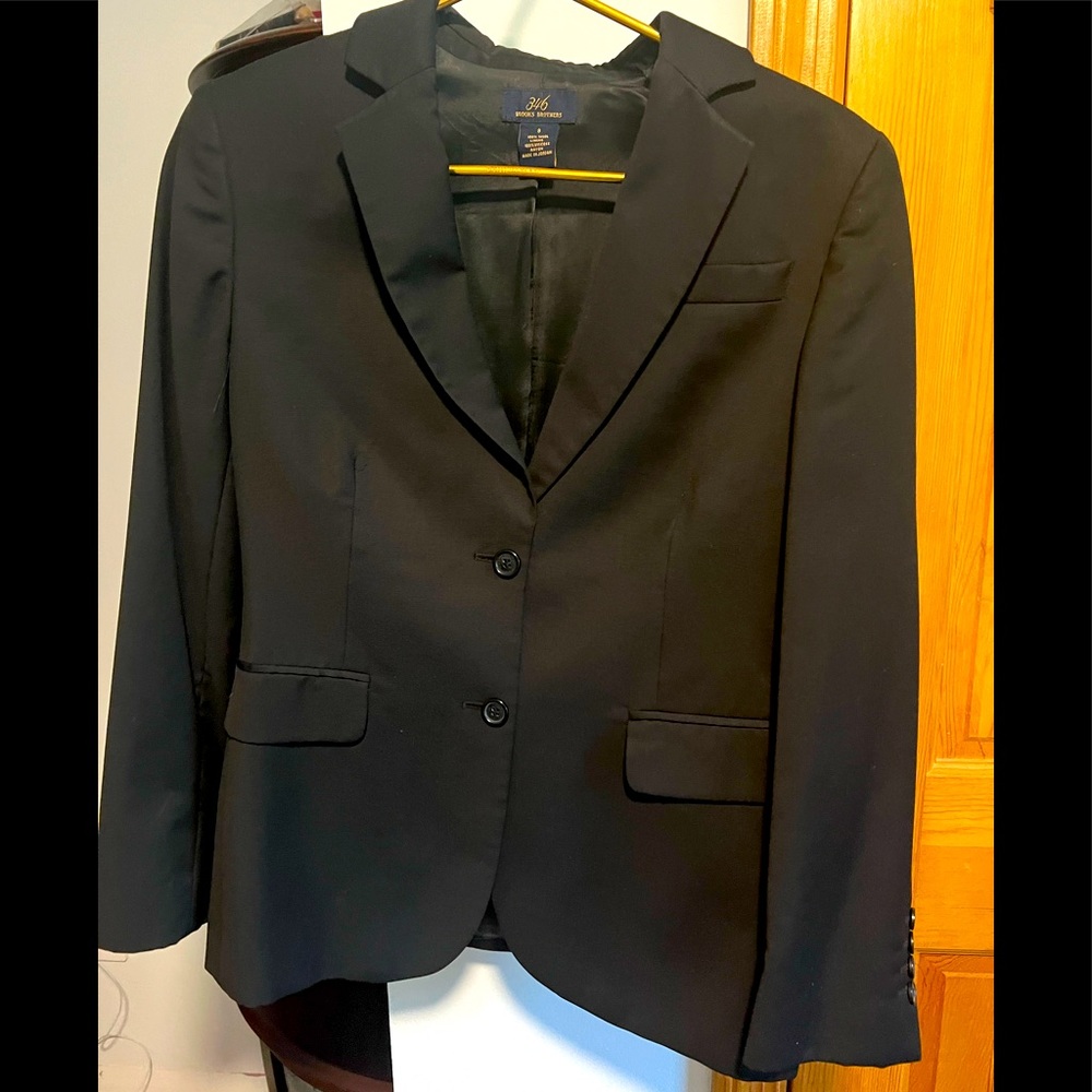 Brooks Brothers Black Blazer Jacket